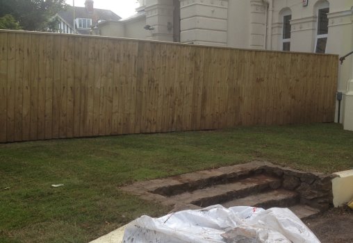 wood fencing